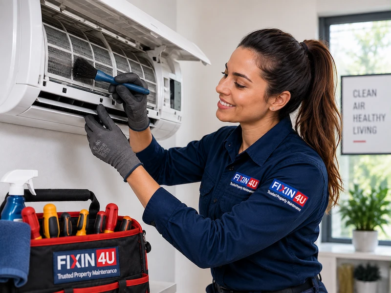 Fixin4u AC servicing and maintenance service in London
